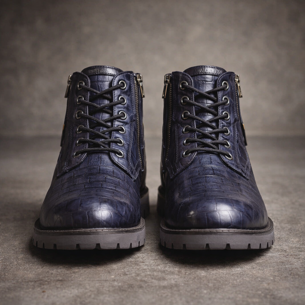 Torino Retro Zip Ankle Boots