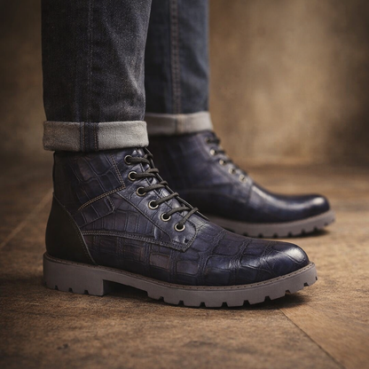 Torino Retro Zip Ankle Boots