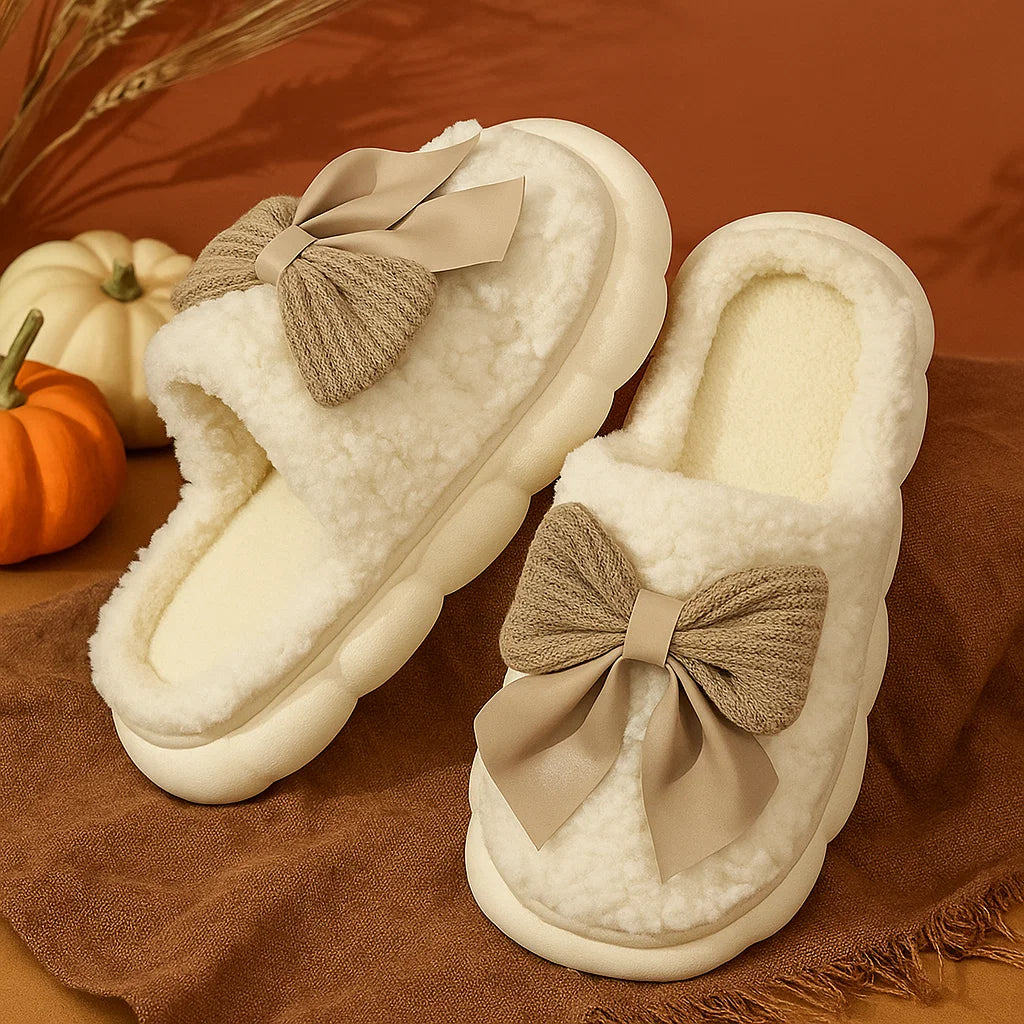 Lunara Bow Slippers