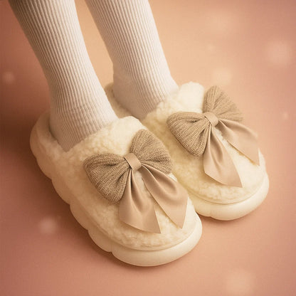 Lunara Bow Slippers