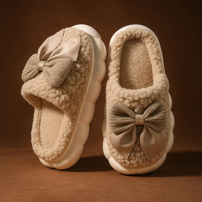 Lunara Bow Slippers