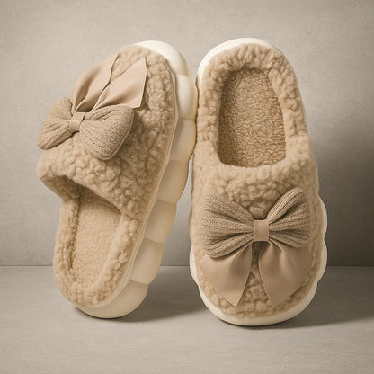 Lunara Bow Slippers
