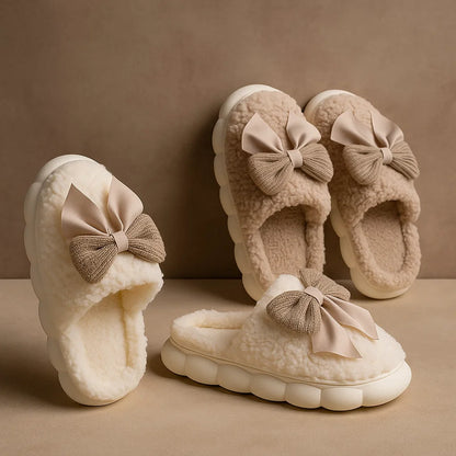 Lunara Bow Slippers