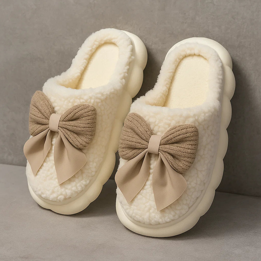 Lunara Bow Slippers