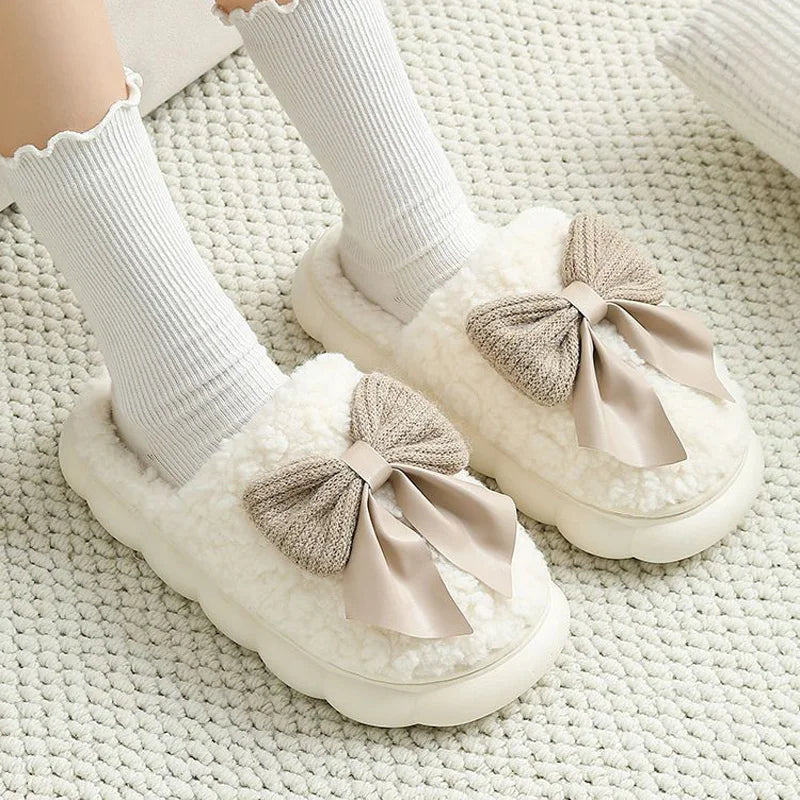 Lunara Bow Slippers