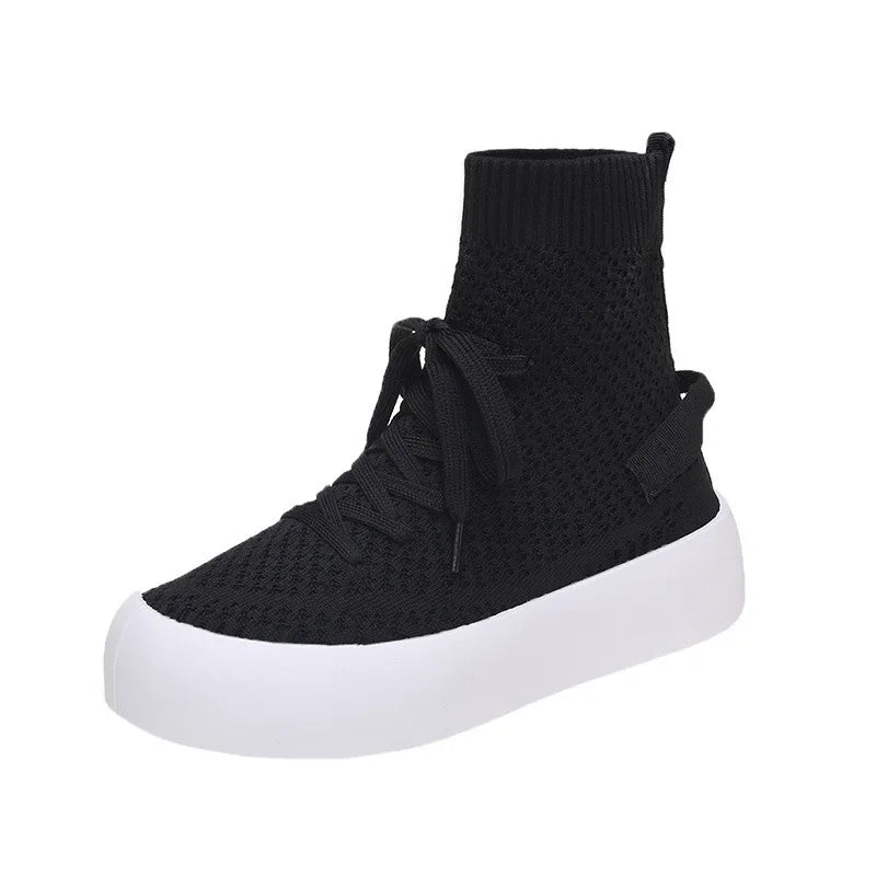 Urban Chic Knit Sneakers