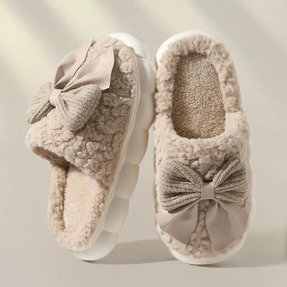 Lunara Bow Slippers