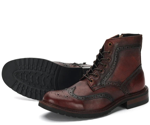 Valtieri Uomo Brogue Boots