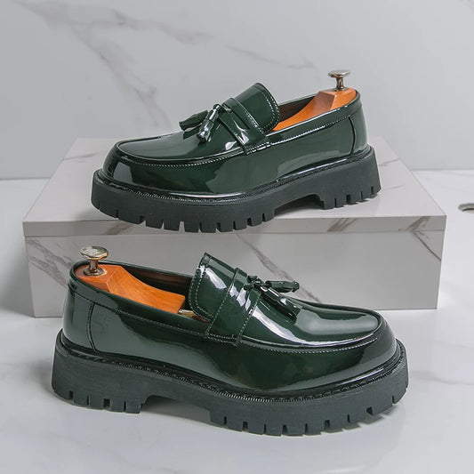 Nero Elegante Loafers