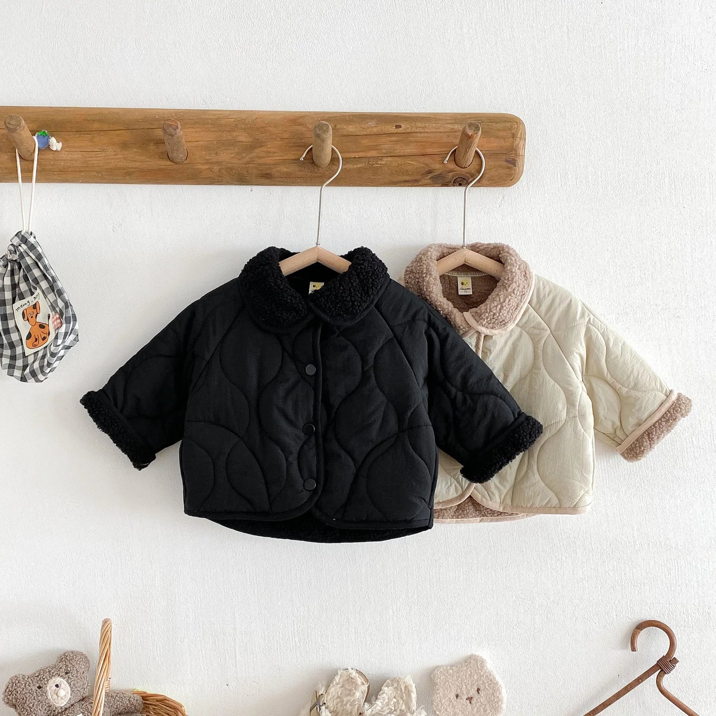 Milo Quilted Fleece Jacket