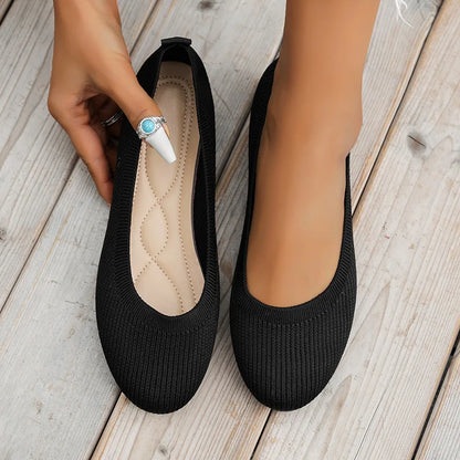 Luna Knit Ballet Flats