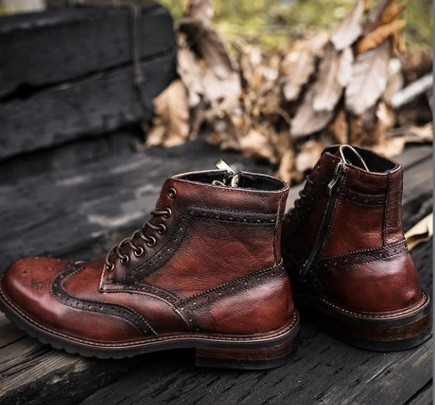 Valtieri Uomo Brogue Boots