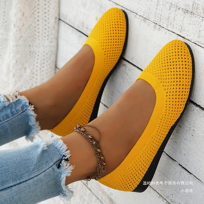 Ava Knit Comfort Flats
