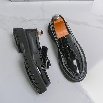 Nero Elegante Loafers