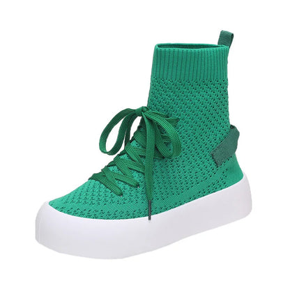 Urban Chic Knit Sneakers