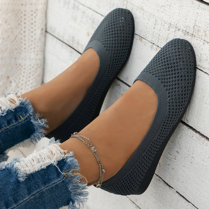 Ava Knit Comfort Flats