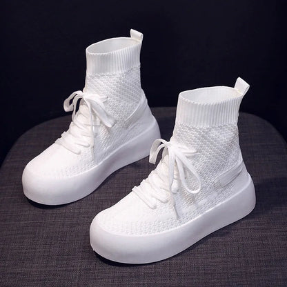 Urban Chic Knit Sneakers