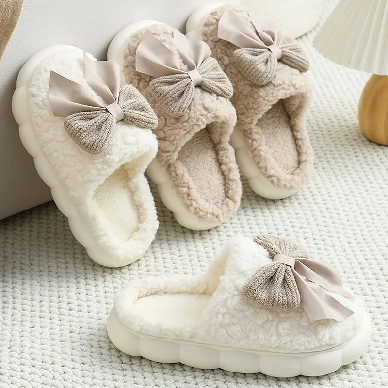 Lunara Bow Slippers