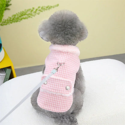 Bella Cucciola Plaid Coat
