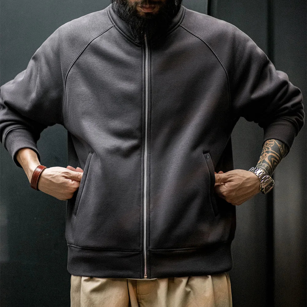 Via Po Gentleman Polar Fleece Cardigan