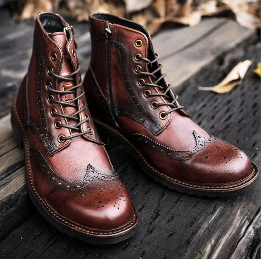 Valtieri Uomo Brogue Boots