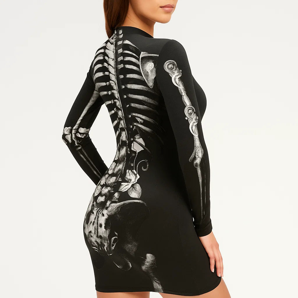 Nerina Skeleton Dress