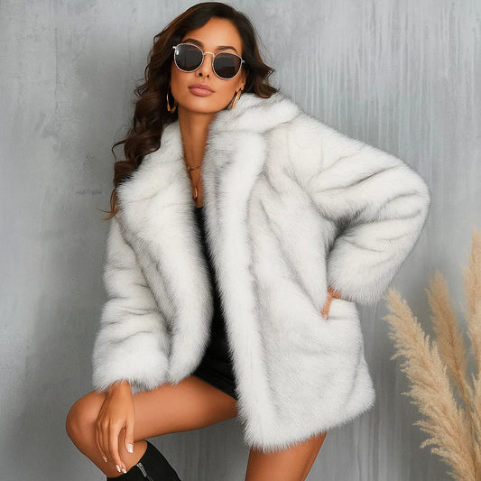 Lusso Inverno Faux Fur Coat