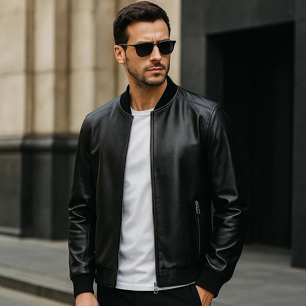 Vero Forte Leather Jacket