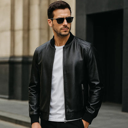 Vero Forte Leather Jacket