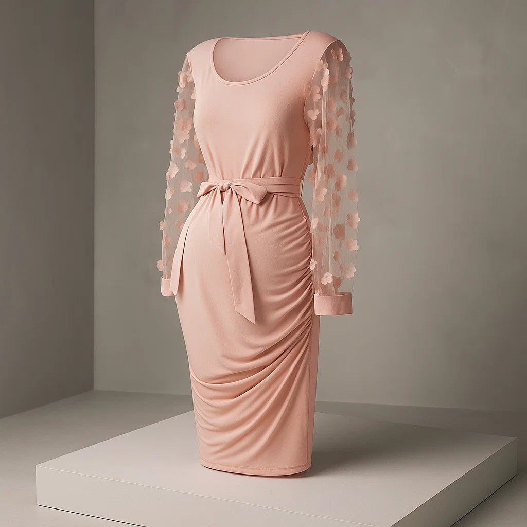 Serena Lace Maternity Dress