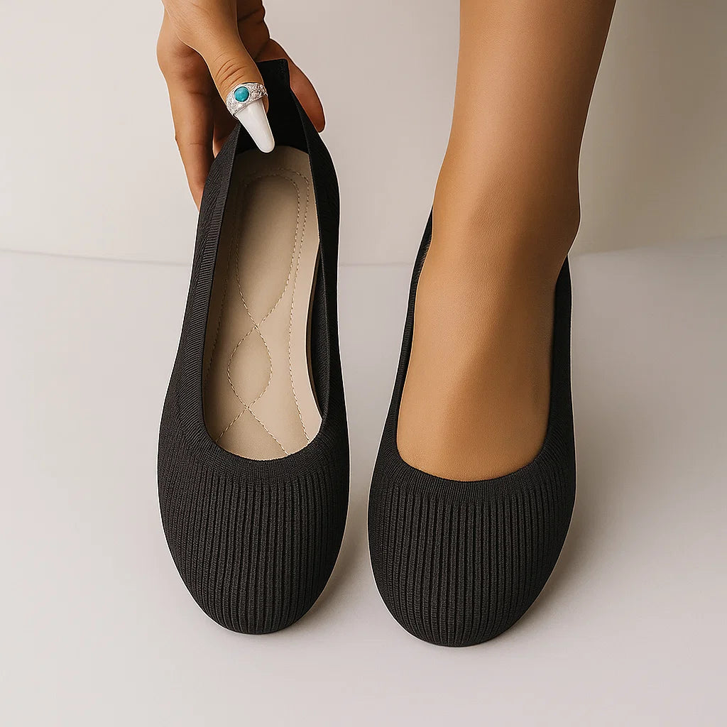 Luna Knit Ballet Flats