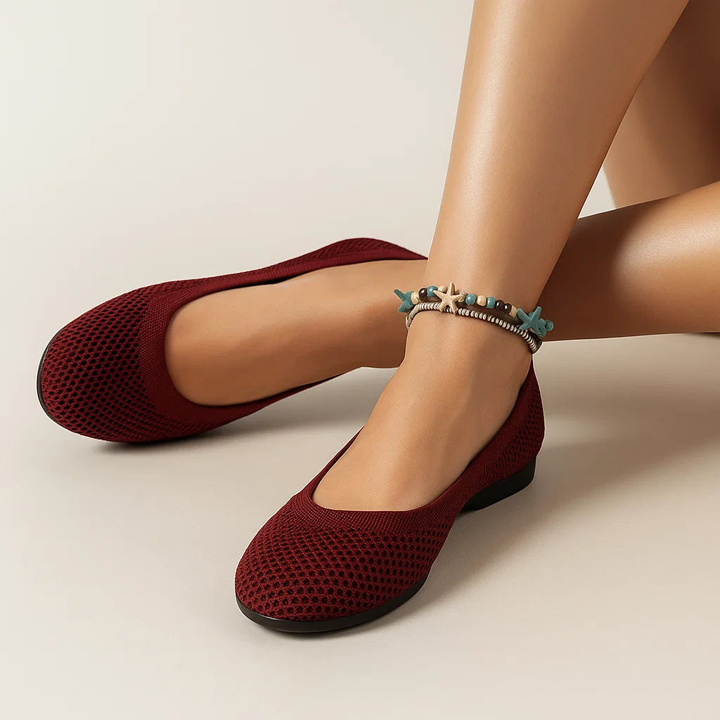Ava Knit Comfort Flats