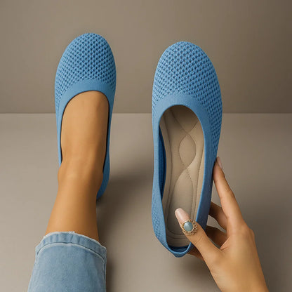 Ava Knit Comfort Flats