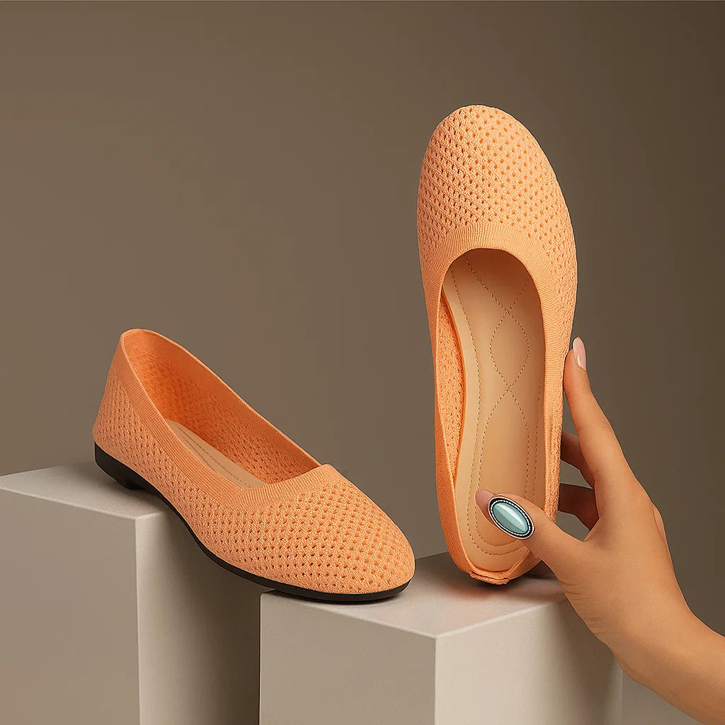 Ava Knit Comfort Flats