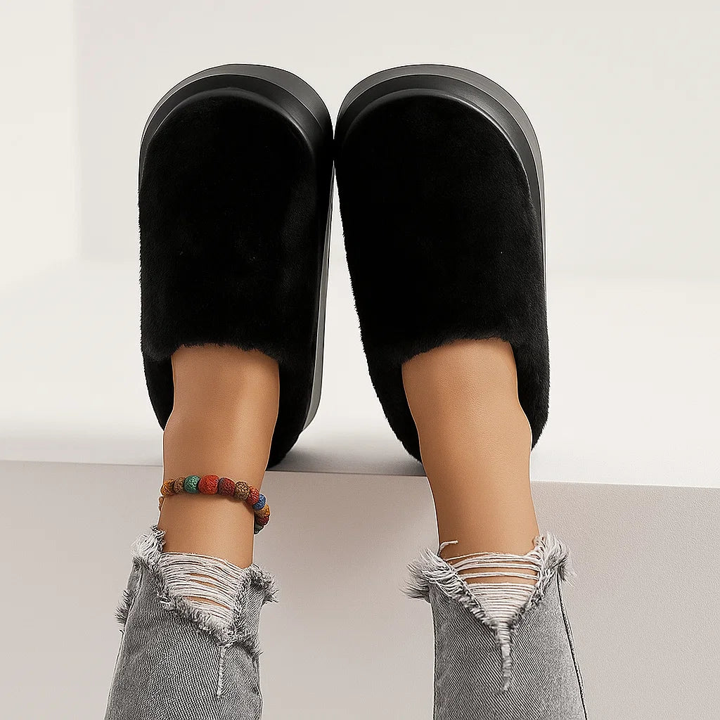 Sorvella Fuzzy Mules