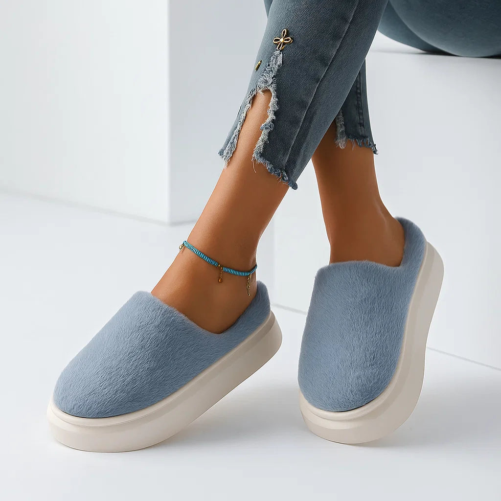 Sorvella Fuzzy Mules
