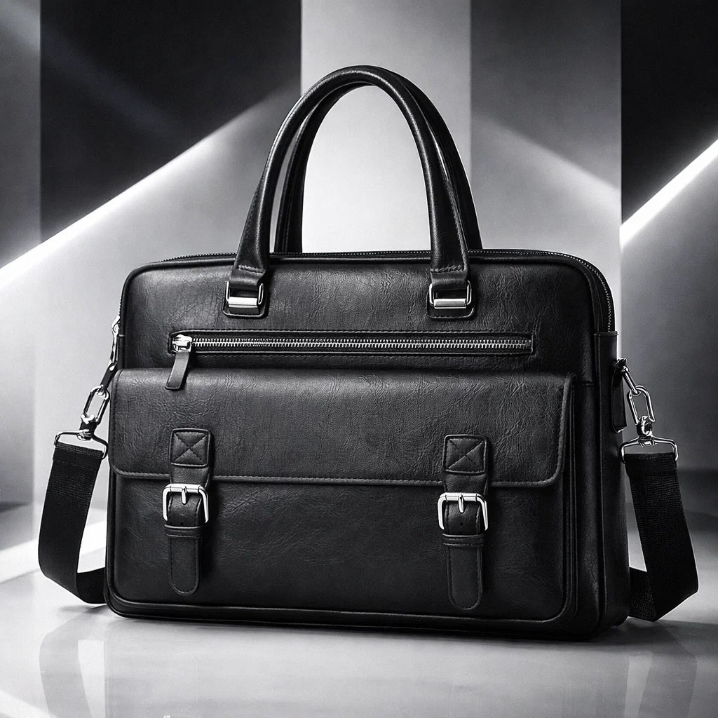 Valmont Leather Brief