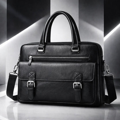 Valmont Leather Brief