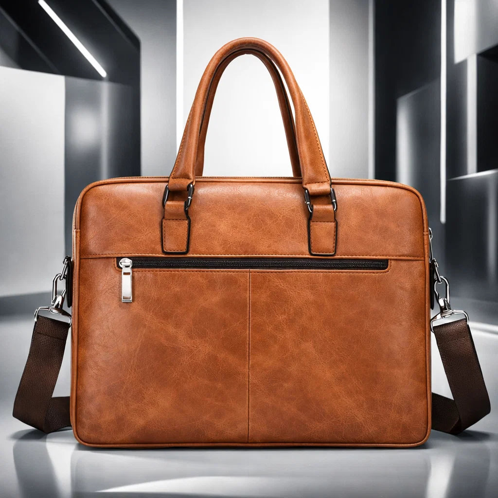 Valmont Leather Brief