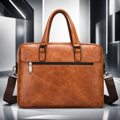 Valmont Leather Brief